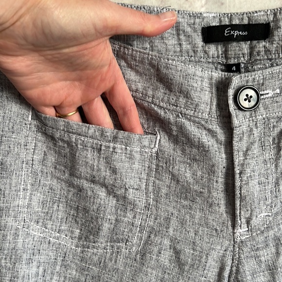 Express size 4 linen pants - Picture 5 of 8